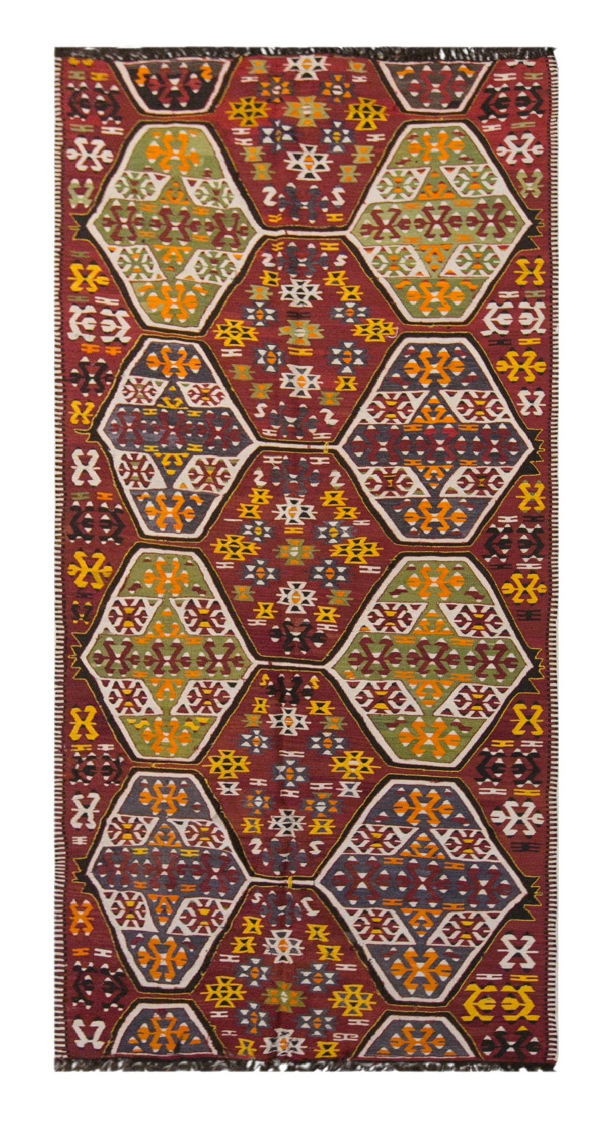 anatolian tribal, 146x290 cm, 5x10 large kilim