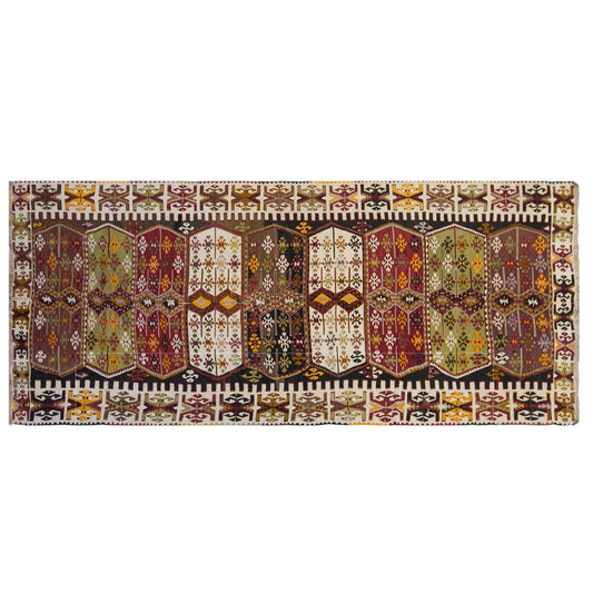 anatolian tribal, 149x340 cm, 5x11 large kilim