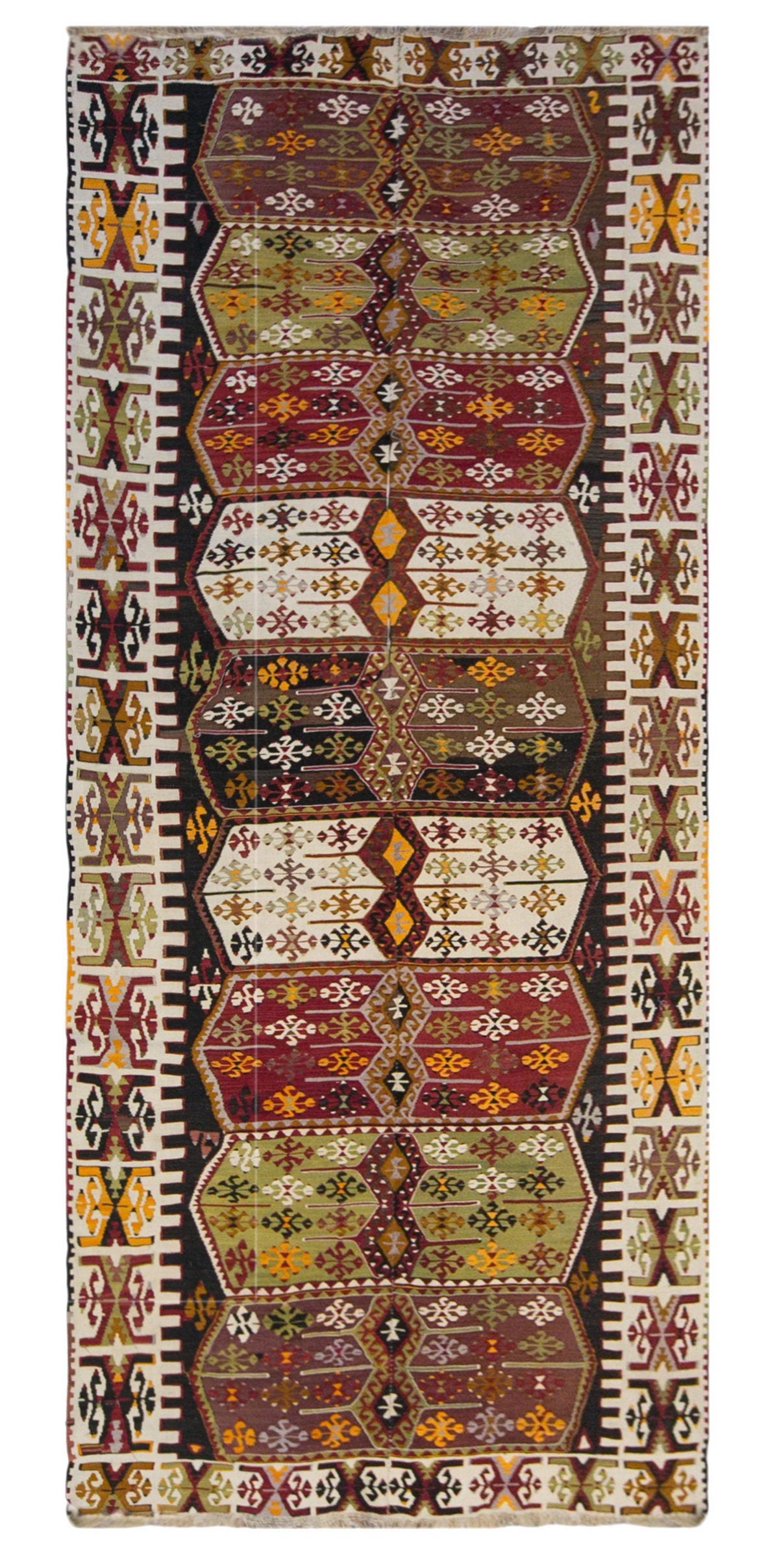 anatolian tribal, 149x340 cm, 5x11 large kilim