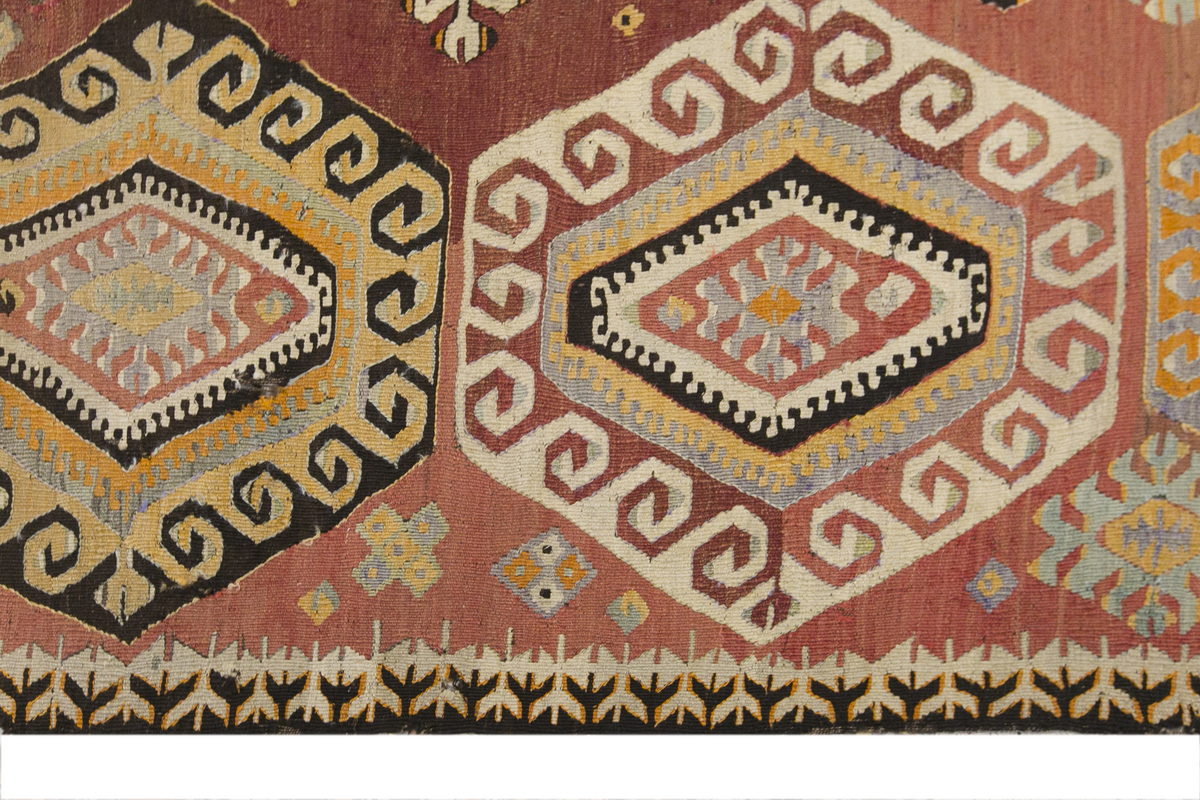 anatolian tribal, 149x374 cm, 5x12 oversized kilim