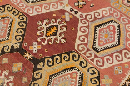 anatolian tribal, 149x374 cm, 5x12 oversized kilim
