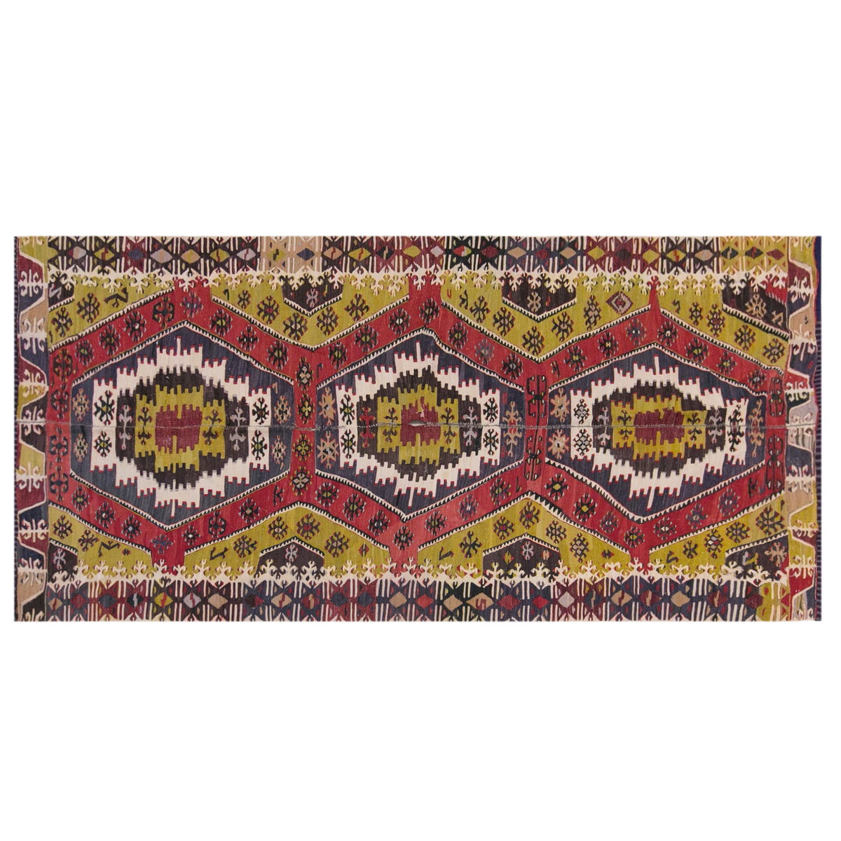anatolian tribal, 154x324 cm, 5x11 large kilim
