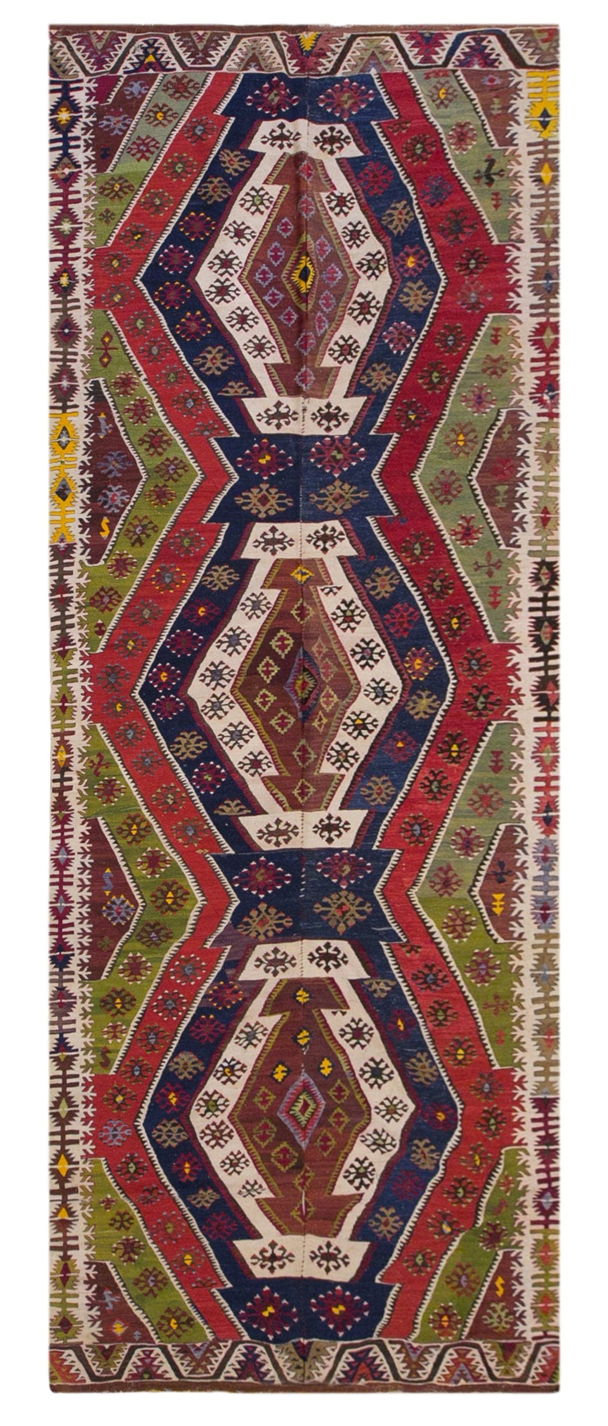 anatolian tribal, 154x402 cm, 5x13 oversized kilim