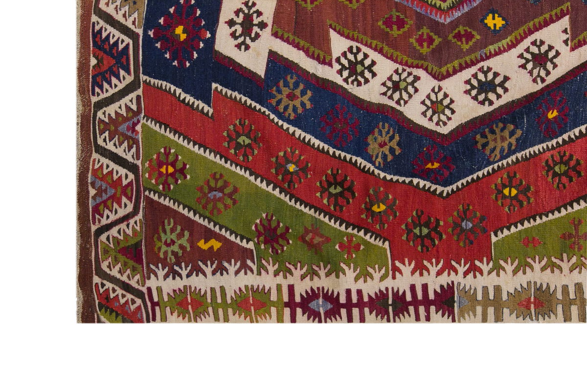 anatolian tribal, 154x402 cm, 5x13 oversized kilim