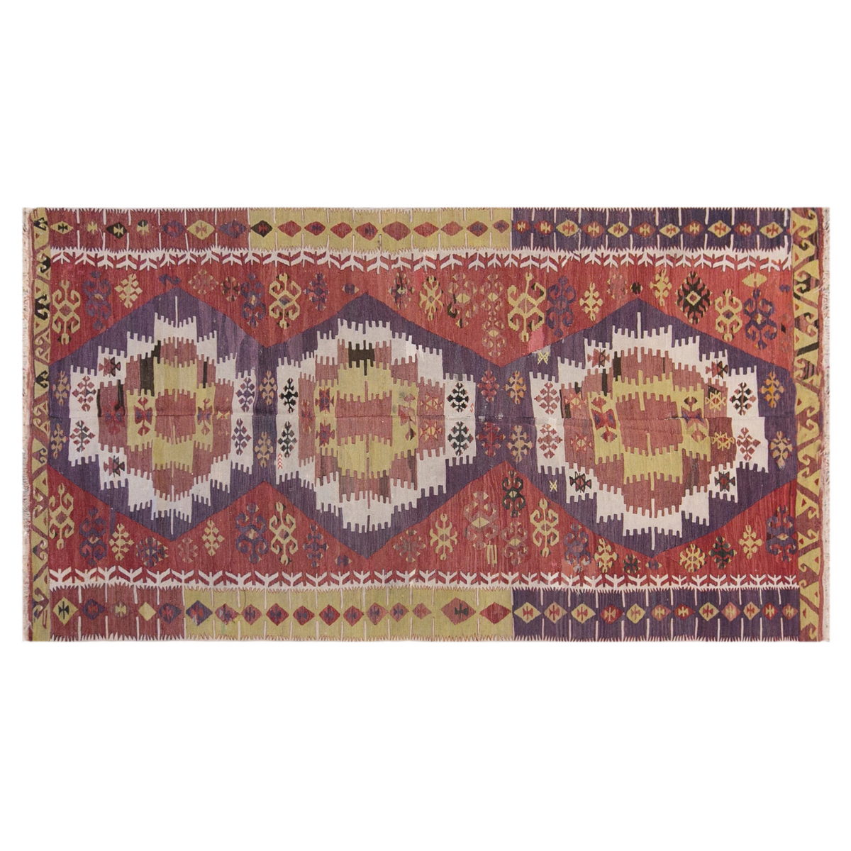 anatolian tribal, 155x316 cm , 5x10 large kilim