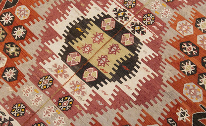 anatolian tribal, 155x355 cm, 5x12 oversized kilim