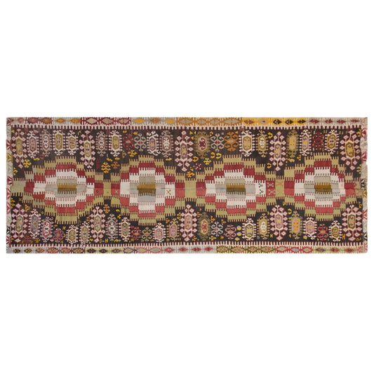 anatolian tribal, 157x405 cm, 5x13 oversized kilim