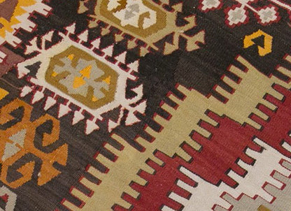 anatolian tribal, 157x405 cm, 5x13 oversized kilim