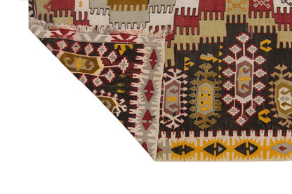 anatolian tribal, 157x405 cm, 5x13 oversized kilim