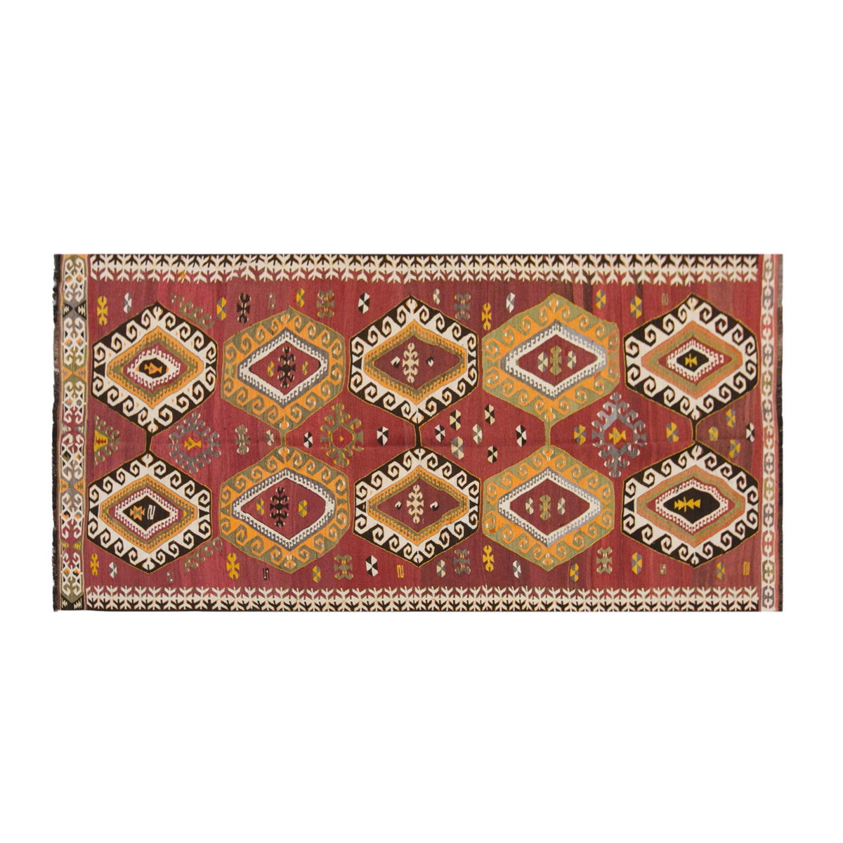 anatolian tribal, 158x318 cm, 5x10 large kilim