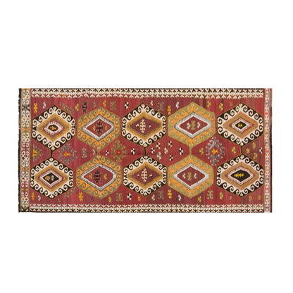 anatolian tribal, 158x318 cm, 5x10 large kilim
