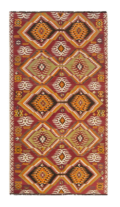 anatolian tribal, 160x311 cm, 5x10 large kilim