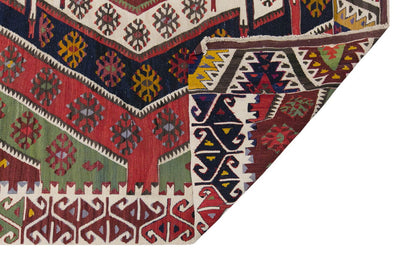 anatolian tribal, 160x358 cm kilim, 5x12 oversized kilim