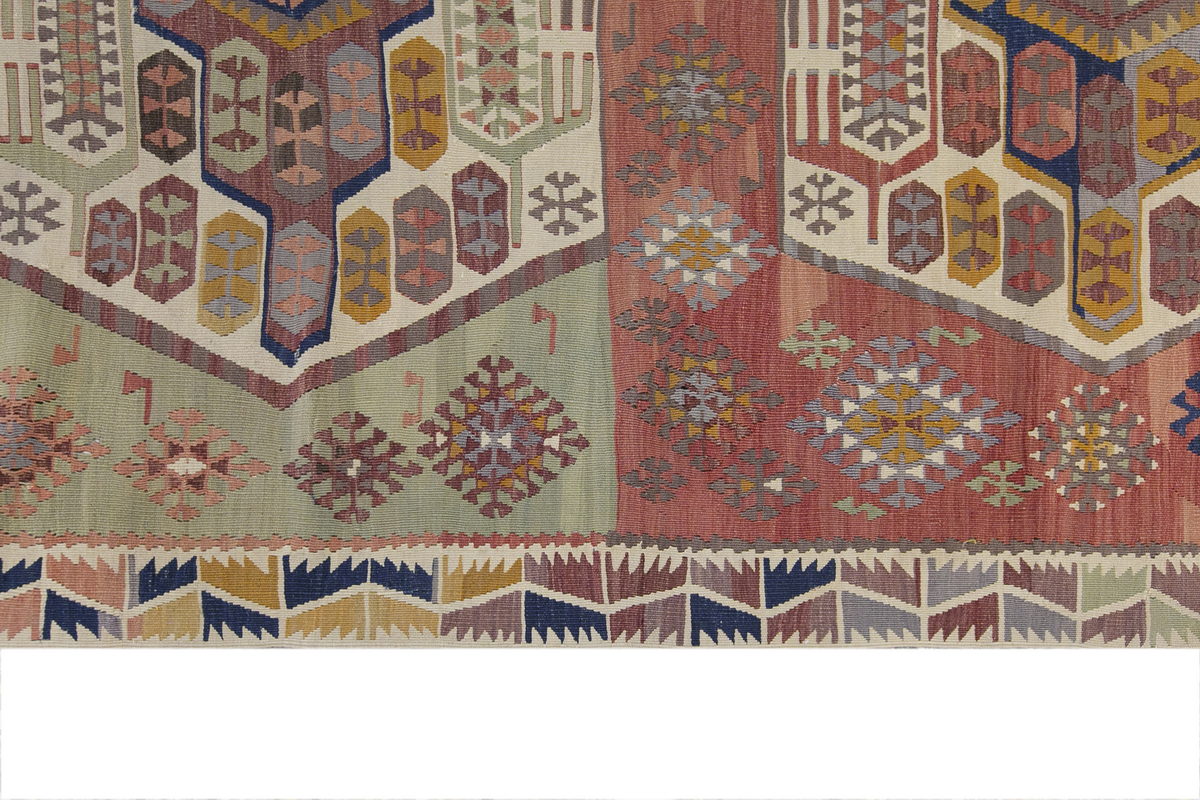 anatolian tribal, 160x376 cm kilim, 5x12 oversized kilim