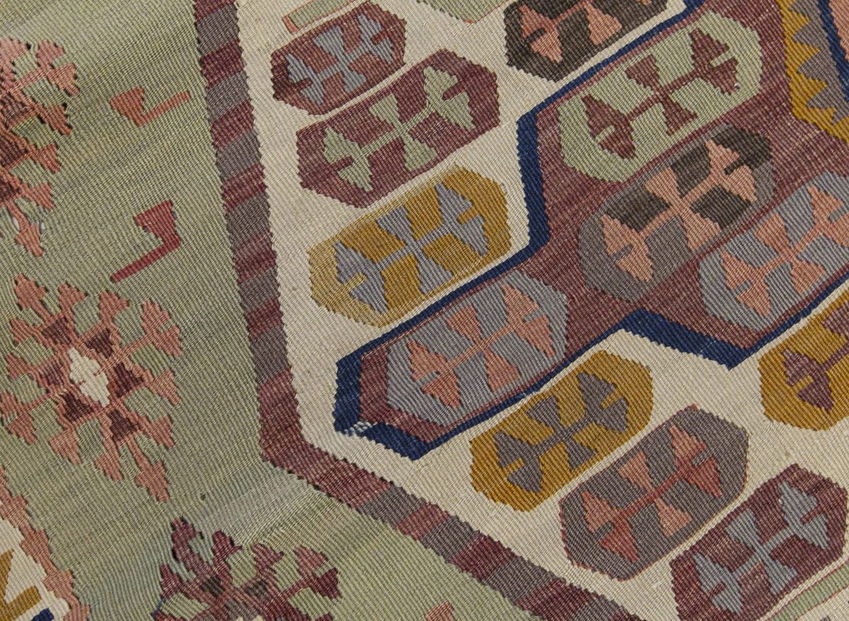 anatolian tribal, 160x376 cm kilim, 5x12 oversized kilim