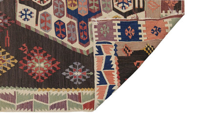 anatolian tribal, 160x376 cm kilim, 5x12 oversized kilim