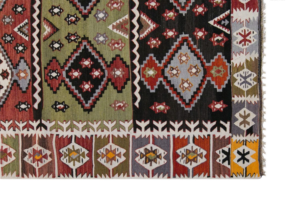 anatolian tribal, 161x362 cm, 5x12 oversized kilim
