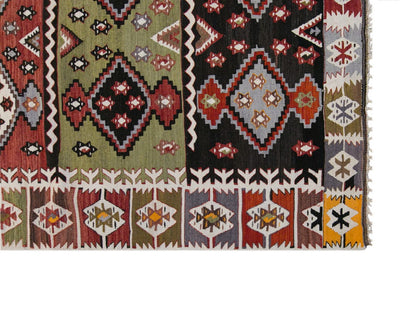anatolian tribal, 161x362 cm, 5x12 oversized kilim