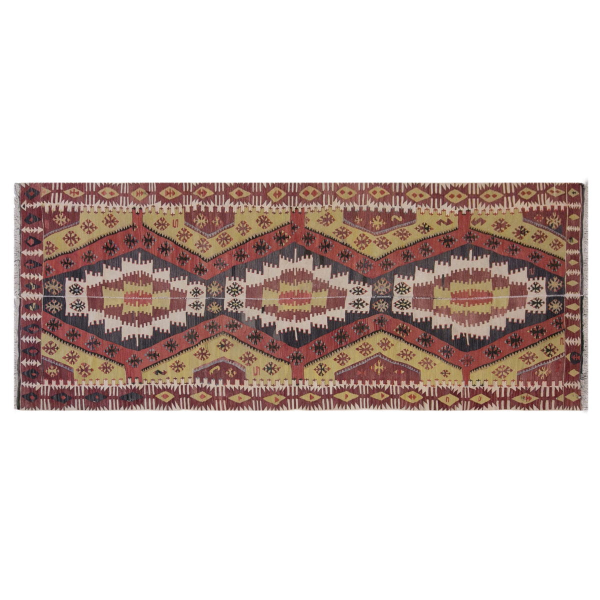 anatolian tribal, 161x384 cm, 5x13 oversized kilim