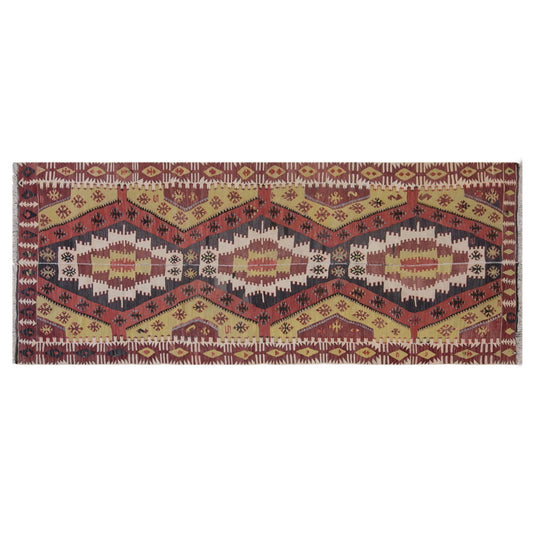 anatolian tribal, 161x384 cm, 5x13 oversized kilim