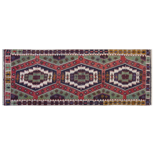 anatolian tribal, 161x384 cm, 5x13 oversized kilim