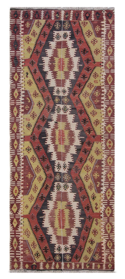 anatolian tribal, 161x384 cm, 5x13 oversized kilim