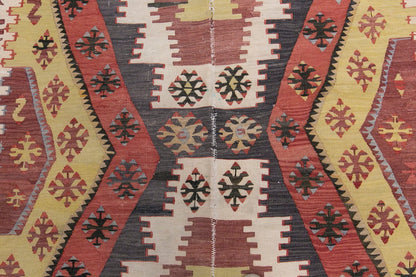 anatolian tribal, 161x384 cm, 5x13 oversized kilim