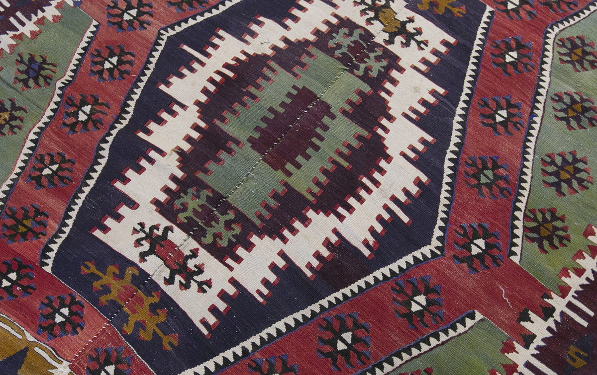 anatolian tribal, 161x384 cm, 5x13 oversized kilim