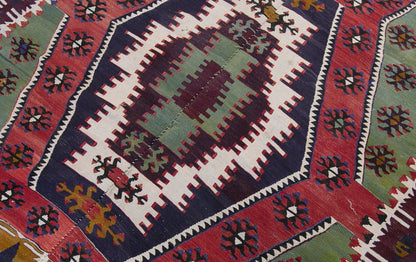 anatolian tribal, 161x384 cm, 5x13 oversized kilim