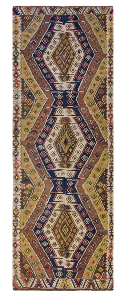 anatolian tribal, 161x491 cm, 5x16 oversized kilim