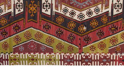 anatolian tribal, 162x405 cm, 5x13 oversized kilim
