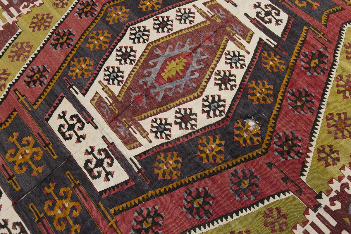 anatolian tribal, 162x405 cm, 5x13 oversized kilim