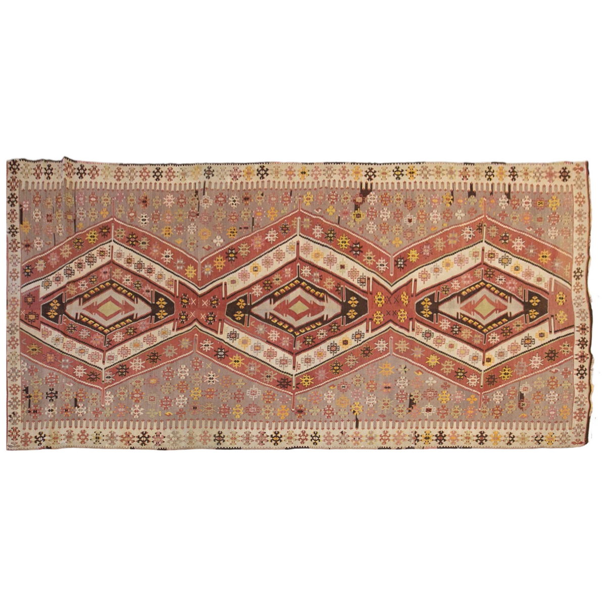anatolian tribal, 166x423 cm, 5x14 oversized kilim