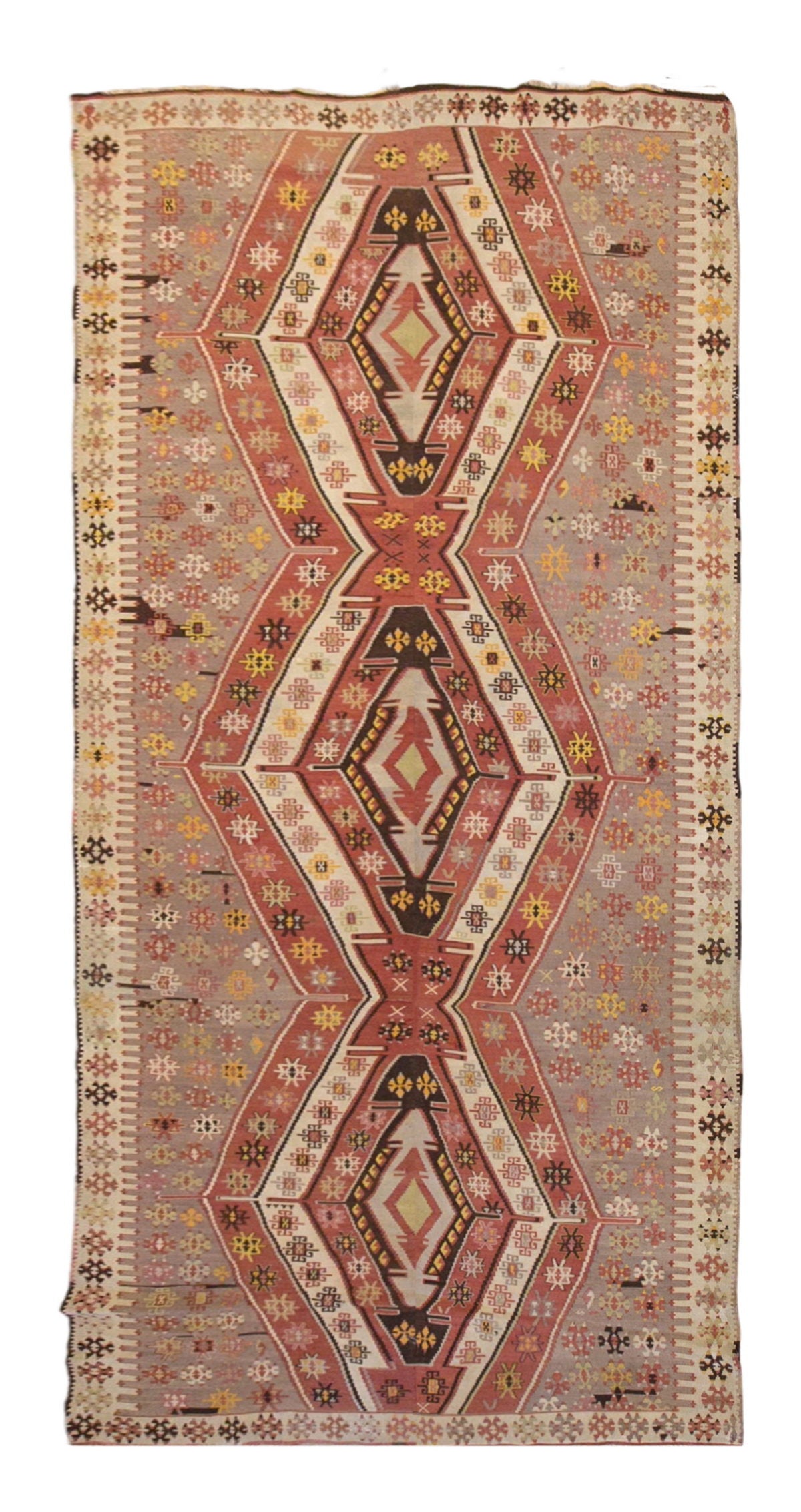 anatolian tribal, 166x423 cm, 5x14 oversized kilim