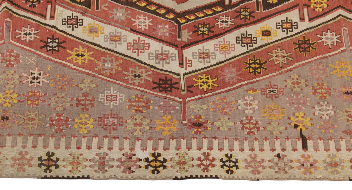 anatolian tribal, 166x423 cm, 5x14 oversized kilim