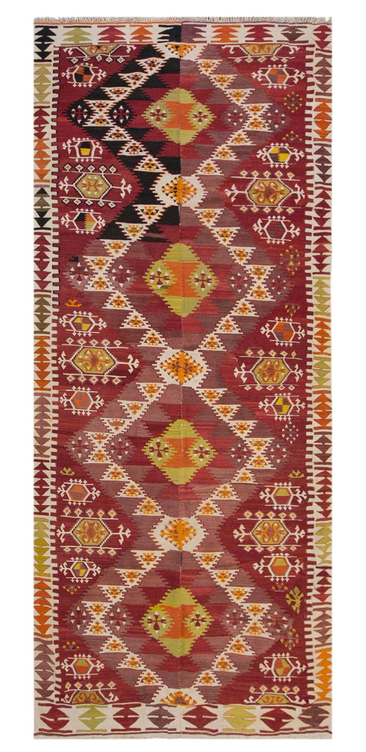 anatolian tribal, 170x410 cm, 6x13 oversized kilim