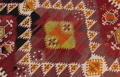 anatolian tribal, 170x410 cm, 6x13 oversized kilim