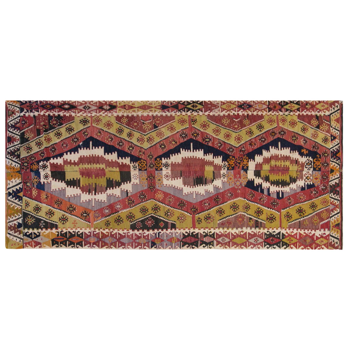 anatolian tribal, 171x392 cm, 6x13 oversized kilim