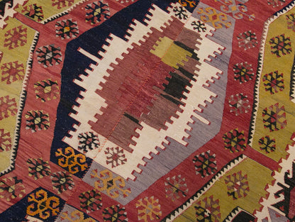 anatolian tribal, 171x392 cm, 6x13 oversized kilim
