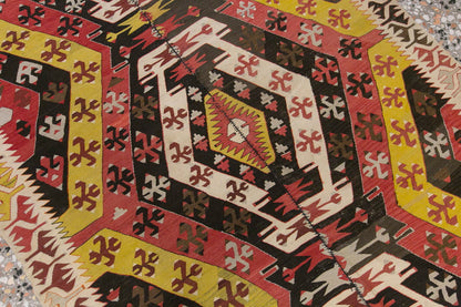anatolian tribal, 176x426 cm, 6x14 oversized kilim