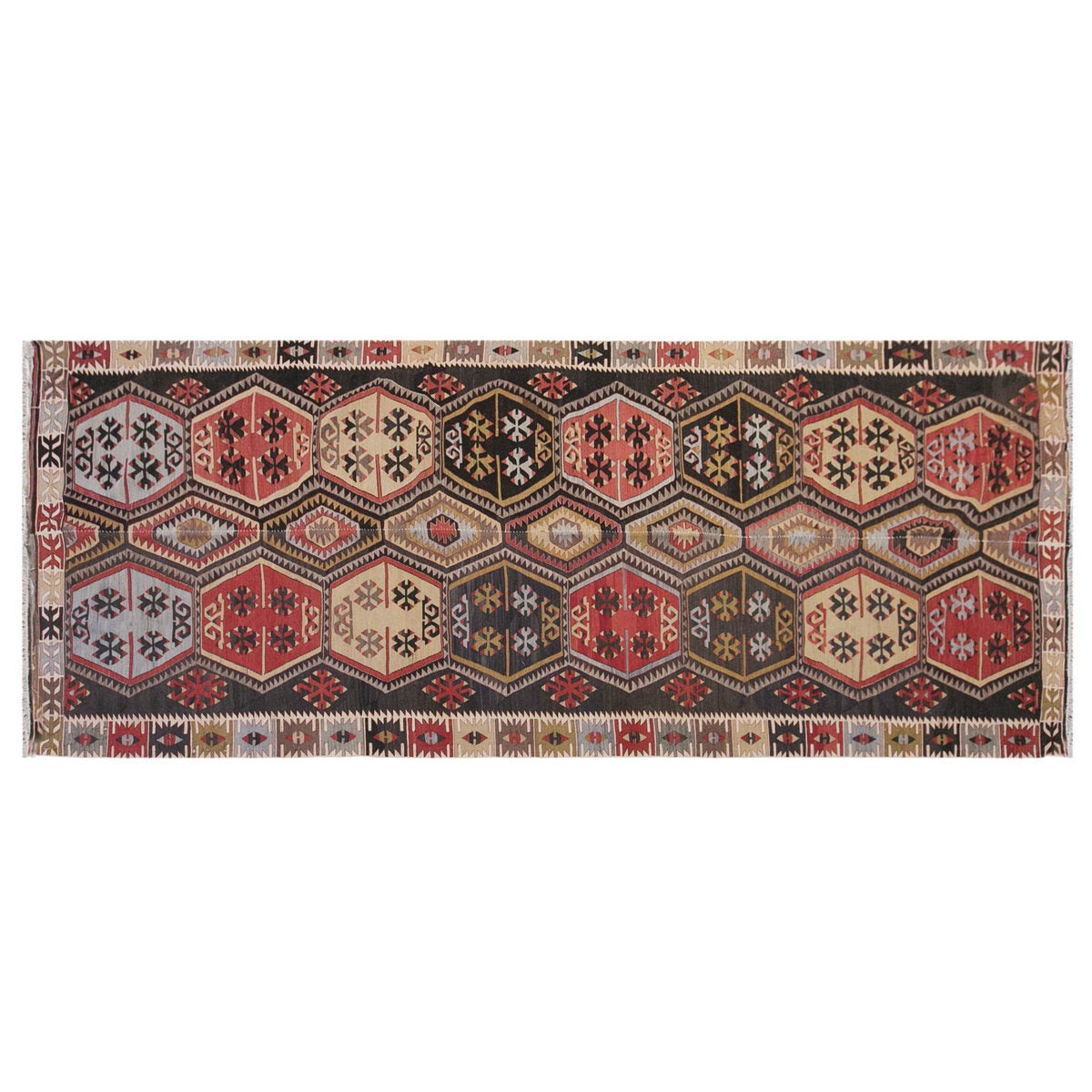 anatolian tribal, 178x430 cm, 5.84 x 14.10 ft