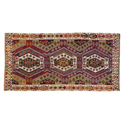 anatolian tribal, 179x420 cm, 6x14 oversized kilim