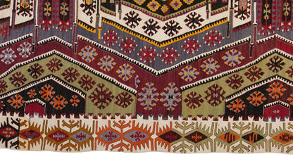 anatolian tribal, 179x420 cm, 6x14 oversized kilim