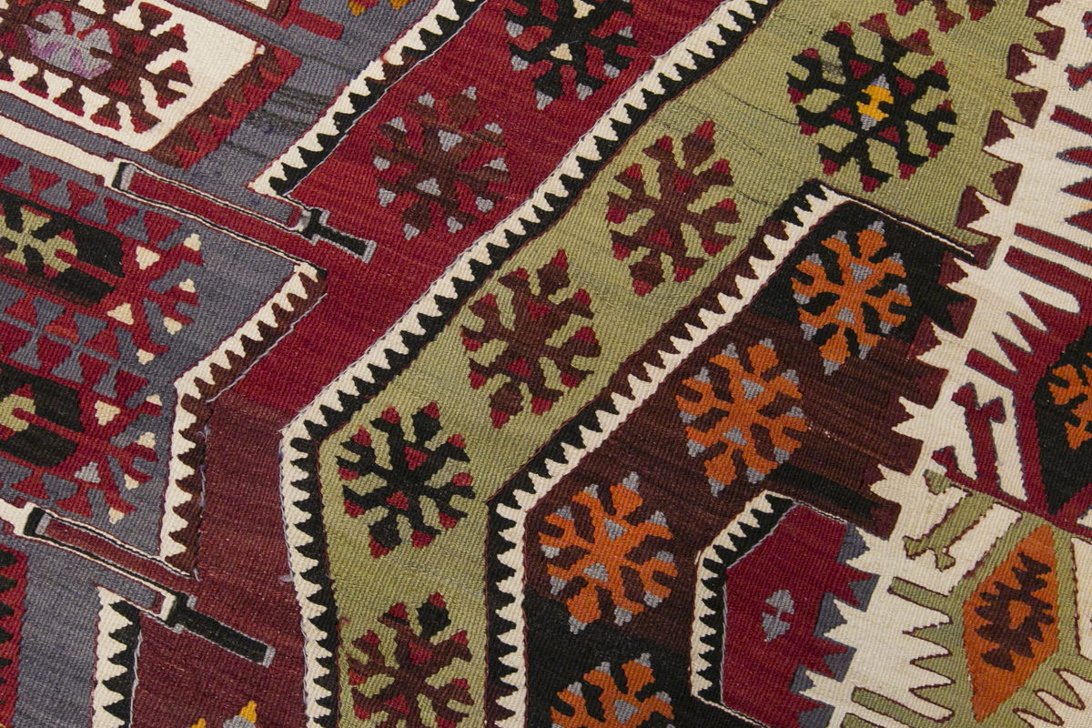 anatolian tribal, 179x420 cm, 6x14 oversized kilim