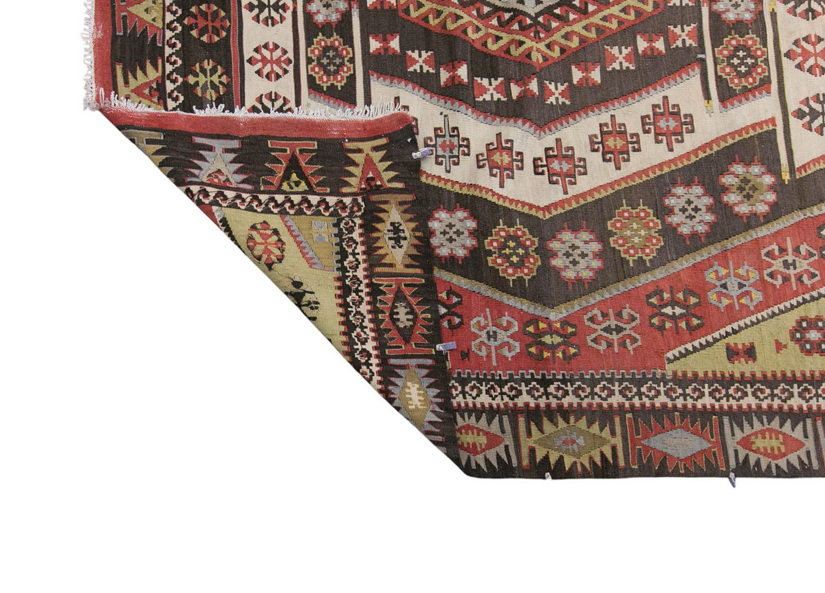 anatolian tribal, 184x414 cm, 6x14 oversized kilim