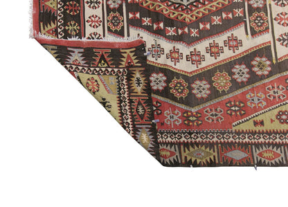 anatolian tribal, 184x414 cm, 6x14 oversized kilim