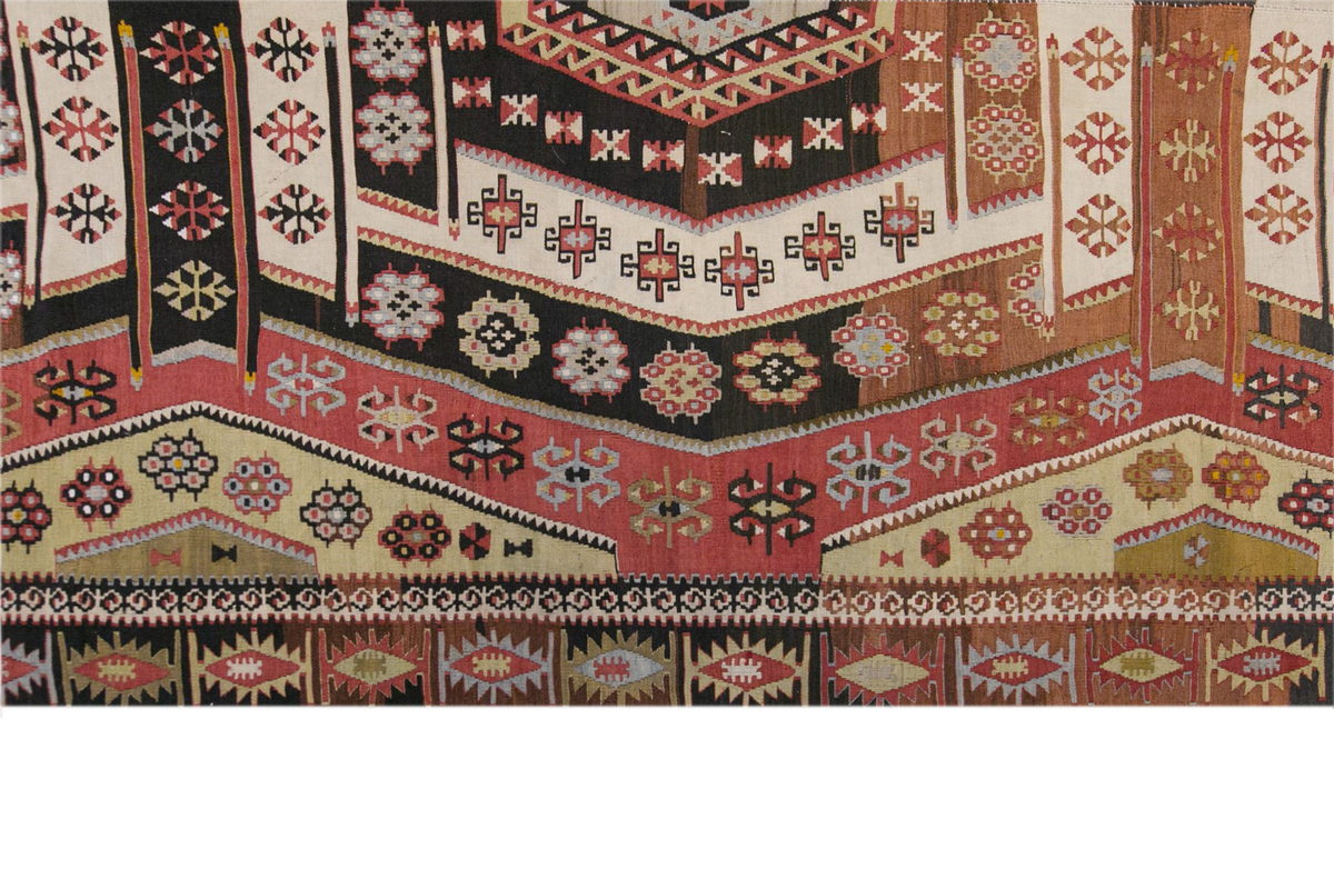 anatolian tribal, 184x414 cm, 6x14 oversized kilim