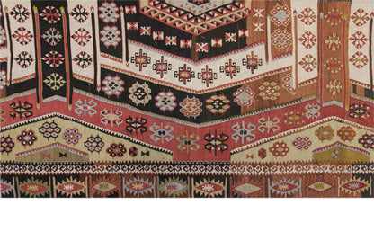 anatolian tribal, 184x414 cm, 6x14 oversized kilim