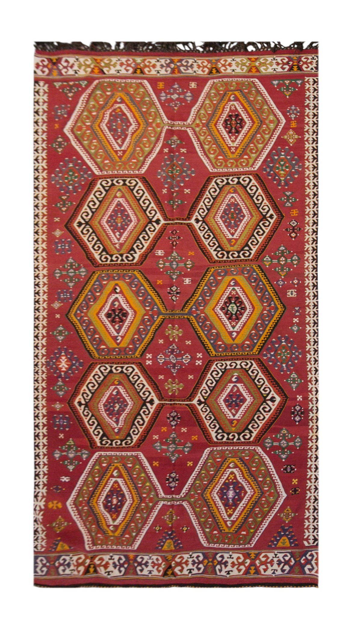 anatolian tribal, 185x355 cm, 6x12 oversized kilim