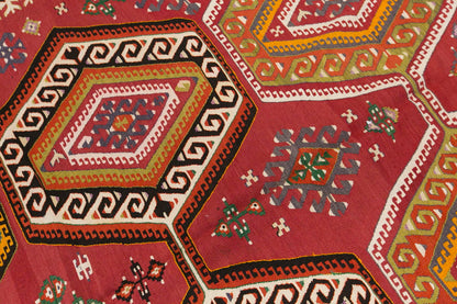 anatolian tribal, 185x355 cm, 6x12 oversized kilim